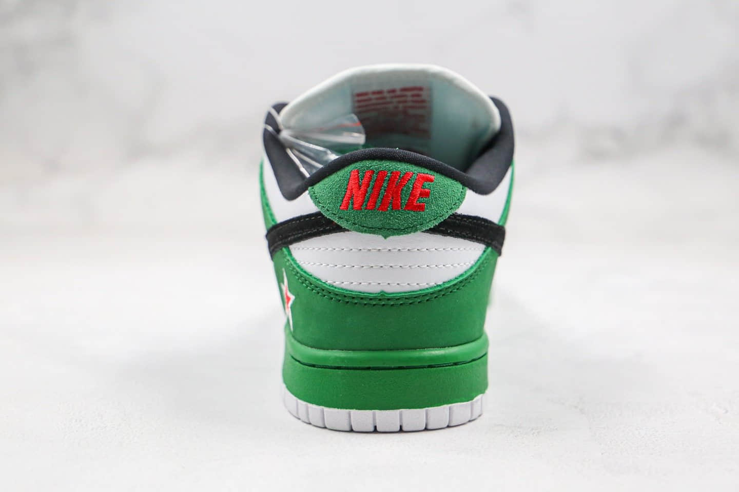 耐克Nike Dunk Low Pro SB “Heineken”纯原版本SB板鞋喜力啤酒原鞋开发遵循原版 货号：304292-302