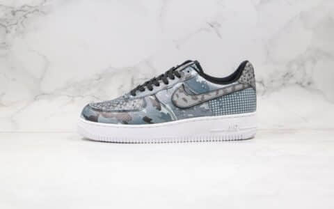 耐克Nike Air Force 1 Low City Of Dreams纯原版本低帮空军一号芝加哥豹纹野兽风花纹拼接内置气垫原盒原标 货号：CT8441-002