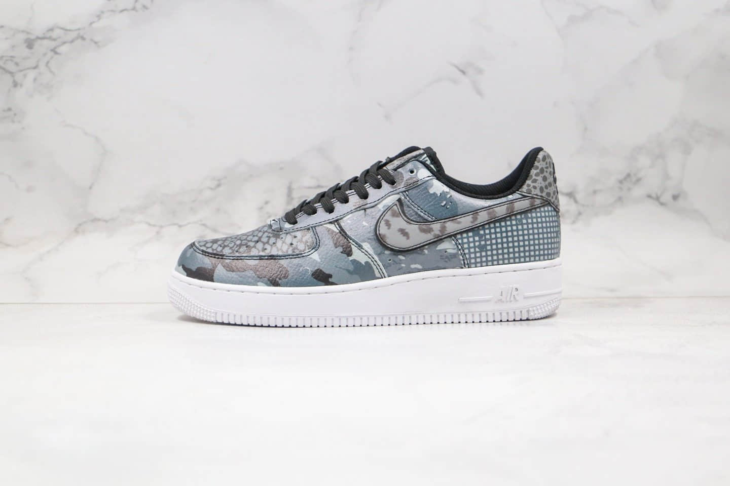 耐克Nike Air Force 1 Low City Of Dreams纯原版本低帮空军一号芝加哥豹纹野兽风花纹拼接内置气垫原盒原标 货号：CT8441-002