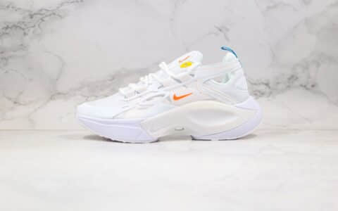 耐克Nike Signal DIMSIX Nike N110 D MS X Phantom纯原版本信号幻影解构系列老爹风慢跑鞋白色原楦头纸板打造 货号：AT5303-100