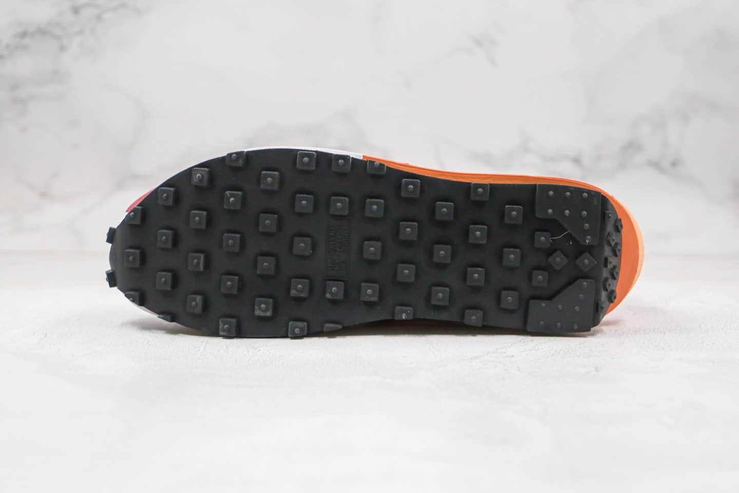 耐克Nike LDWaffle x Sacai纯原版本联名款华夫走秀鞋鲨鱼橙绿色原档案数据开发 货号：BV0073-081