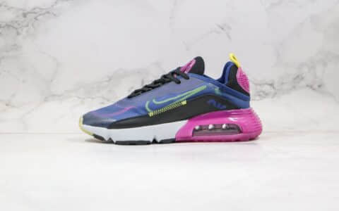 耐克Nike Air Max 2090纯原版本气垫鞋蓝紫色原档案数据开发原盒原标 货号：CK2612-400