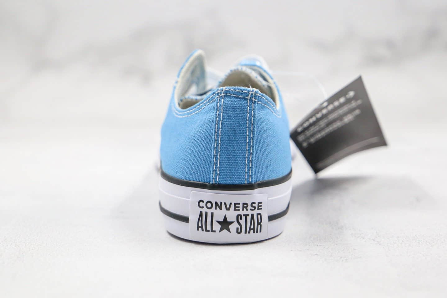 匡威CONVERSE ALL STAR公司级版本经典长青款低帮欧阳娜娜同款低帮蓝色原楦头纸板打造 货号：166709C