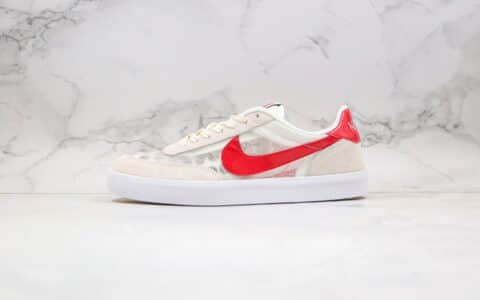 耐克J.Crew x Nike Killshot 2公司级版本网纱板鞋白红色原楦开发 货号：432997-012