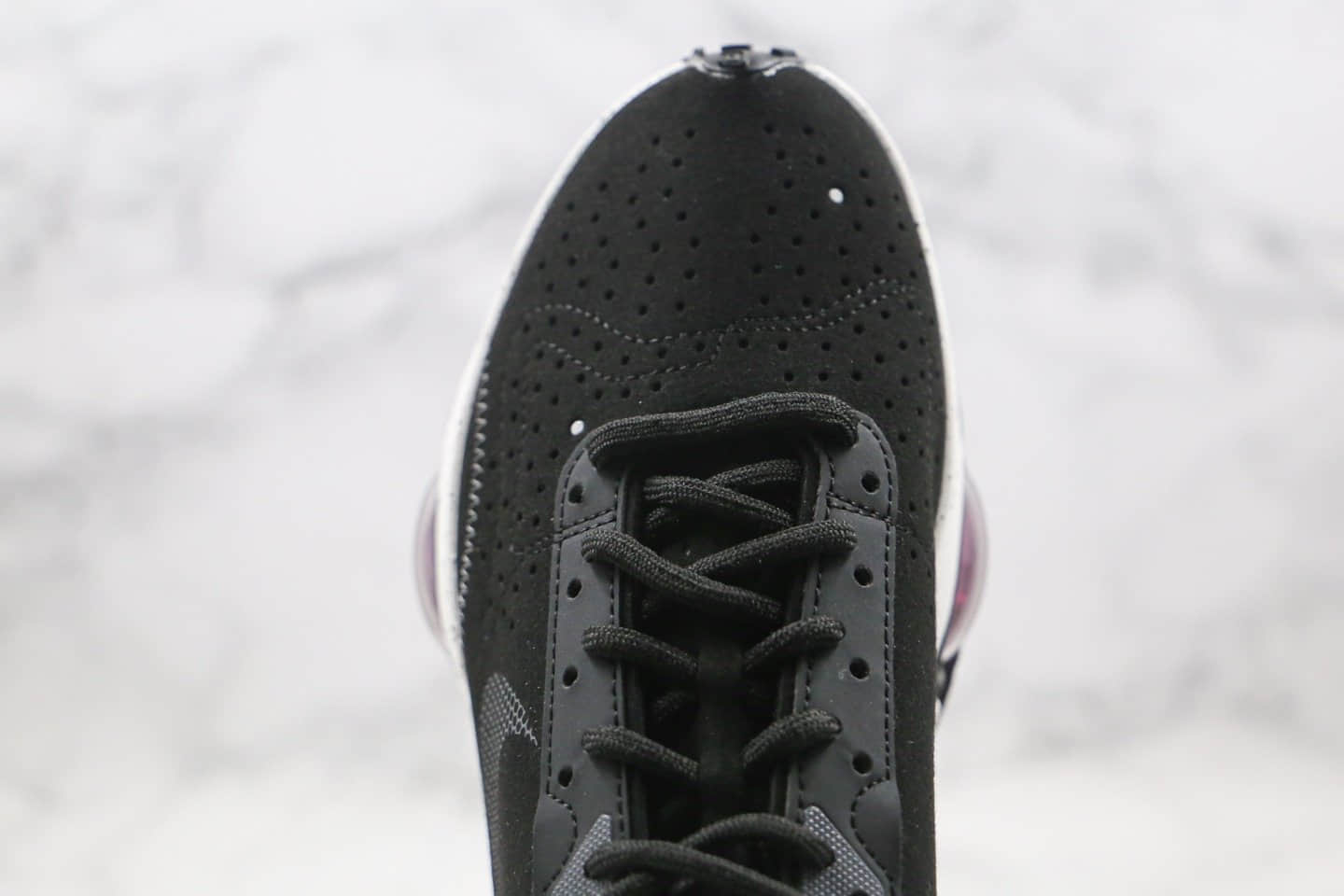 耐克Nike Air Zoom Type N.354纯原版本解构华夫跑鞋麂皮黑白色原楦原数据开发 货号：CJ2033-003