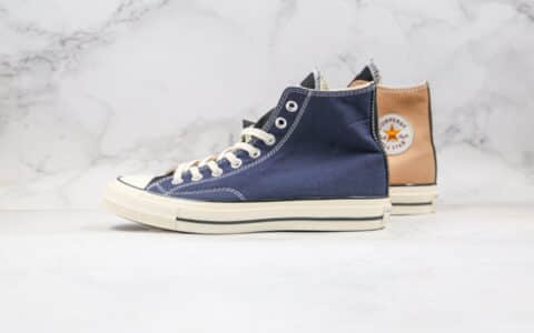 匡威CONVERSE RENEW CHUCK 70 x CARHARRT WIP公司级版本卡哈特联名款卡其黄蓝色原厂硫化大底原盒原标正确硅蓝软中底