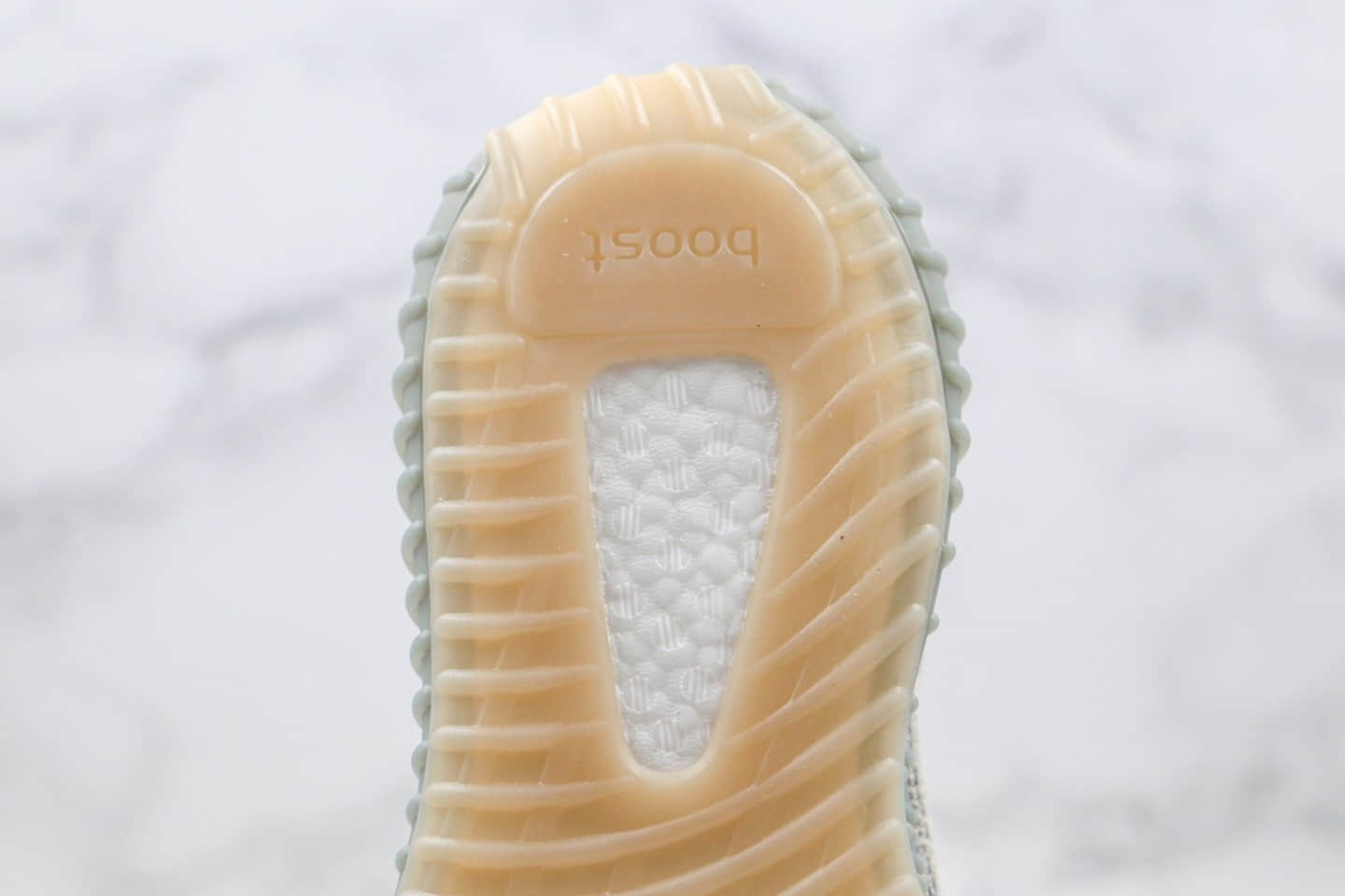 阿迪达斯Adidas YEEZY BOOST 350 V2公司级版本椰子350新灰蓝配色爆米花运动鞋内置真爆米花缓震大底 货号：FZ5421