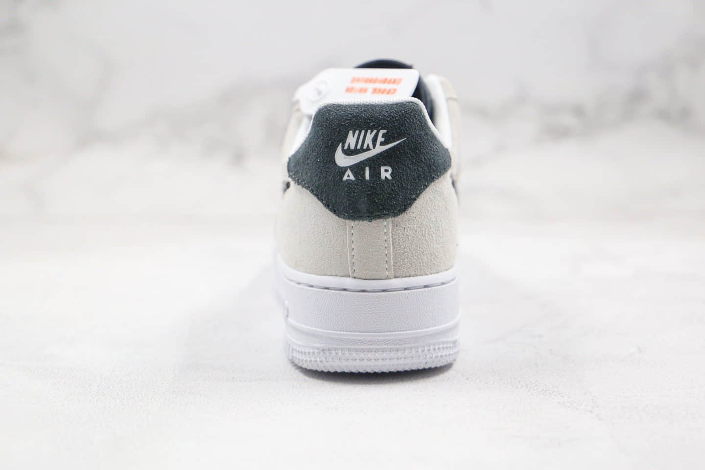 耐克Nike Air Force 1 LV8 1 Fresh Air GS纯原版本低帮空军一号编织格子勾白铁灰黑色内置Sole气垫 货号：CJ4093-100