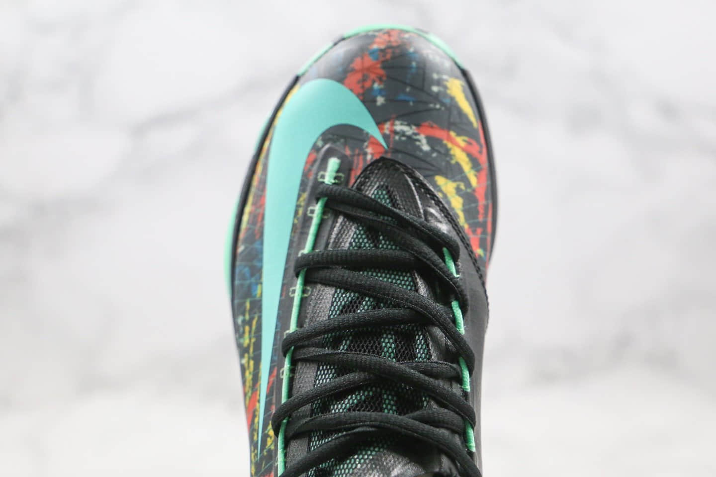 耐克Nike Zoom KD VI EP SJX纯原版本杜兰特6代蓝绿色篮球鞋内置气垫支持实战 货号：647781-930