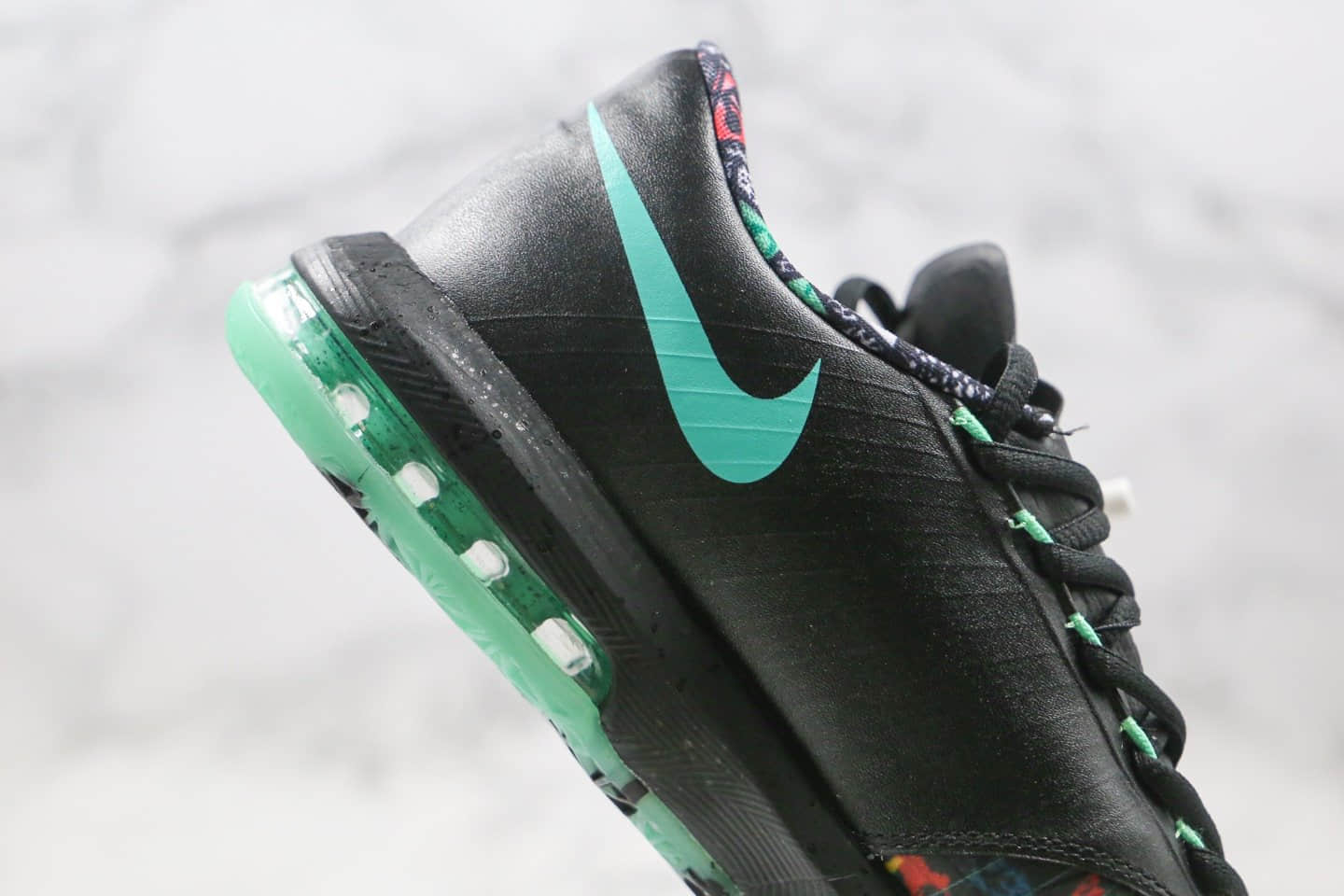 耐克Nike Zoom KD VI EP SJX纯原版本杜兰特6代蓝绿色篮球鞋内置气垫支持实战 货号：647781-930