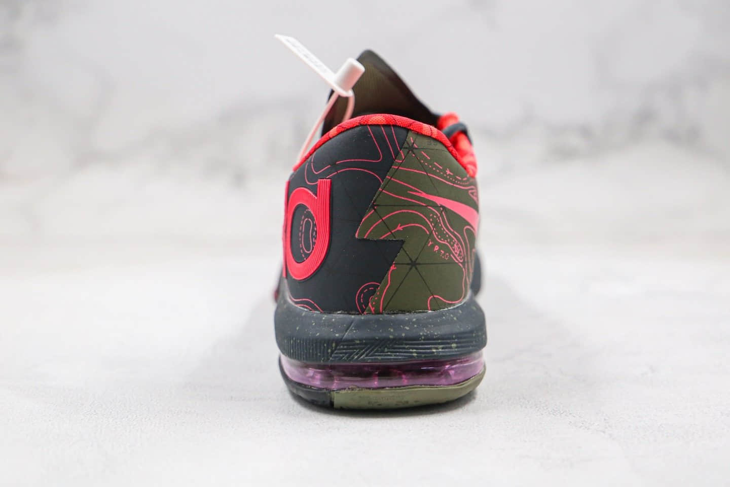 耐克Nike Zoom KD VI EP SJX纯原版本杜兰特实战篮球鞋6代黑粉色支持实战原档案数据开发 货号：599424-006