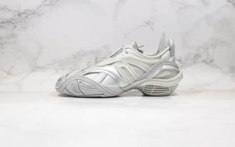巴黎世家Balenciaga tyrex Sneaker Bicol Or Rubber Mesh Not Wash Black纯原版本复古老爹鞋5.0系列银色原档案数据开发原盒配件齐全
