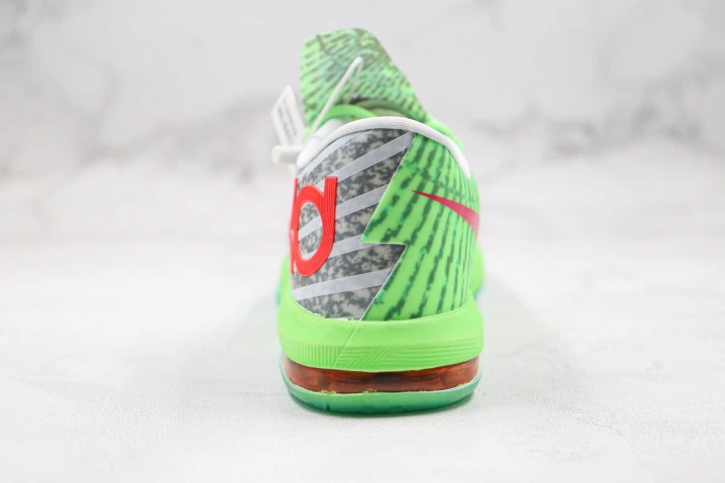 耐克Nike Zoom KD VI EP SJX纯原版本杜兰特6代篮球鞋灰绿蓝色支持实战原档案数据开发 货号：599424-121