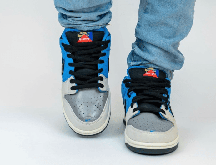 Instant Skateboards x Nike SB Dunk Low联名上脚图曝光！今夏登场！