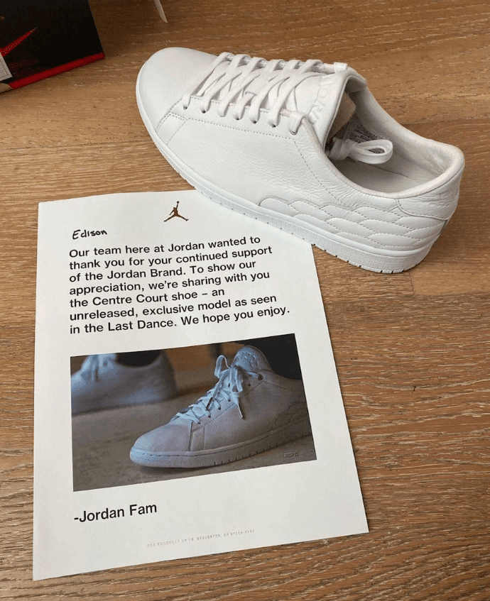 冠希同款Jordan新鞋即将发售！乔丹纪录片中还上脚了！
