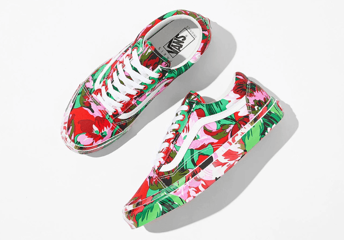 花卉主题！KENZO x Vans 联名即将登场！