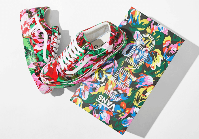 花卉主题！KENZO x Vans 联名即将登场！