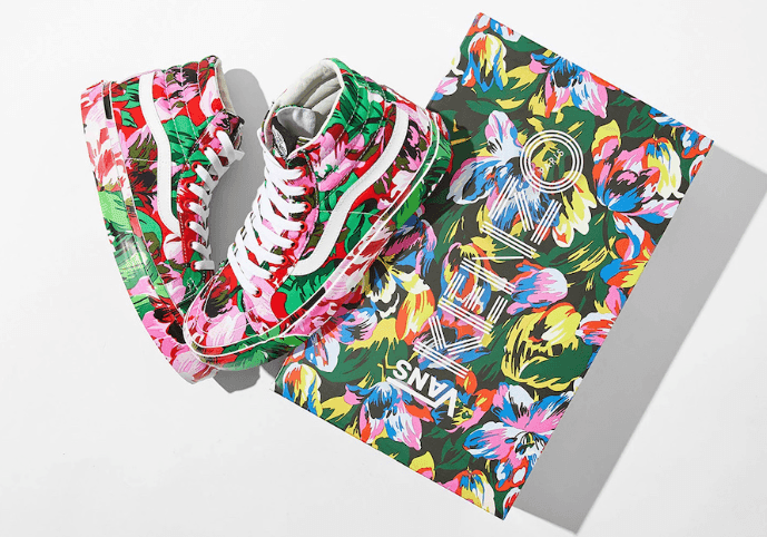 花卉主题！KENZO x Vans 联名即将登场！