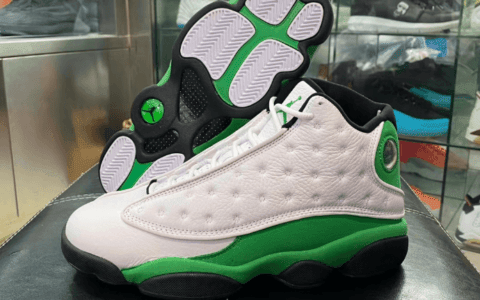 酷似天价雷阿伦PE！AJ13 “Lucky Green”发售延期！ 货号：DB6537-113