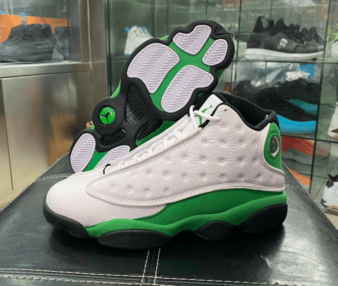 酷似天价雷阿伦PE！AJ13 “Lucky Green”发售延期！ 货号：DB6537-113