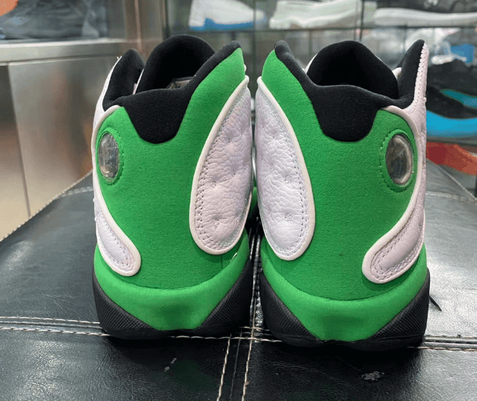 酷似天价雷阿伦PE！AJ13 “Lucky Green”发售延期！ 货号：DB6537-113