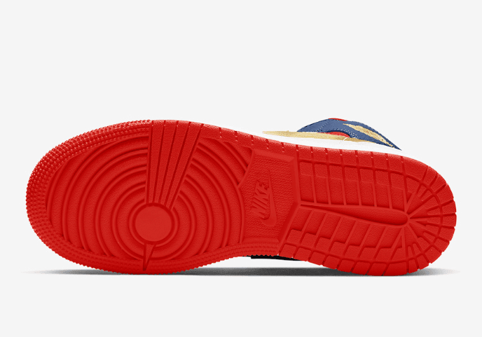 美国主题！全新AJ1 Mid “Olympic”即将发售！ 货号：BQ6931-104