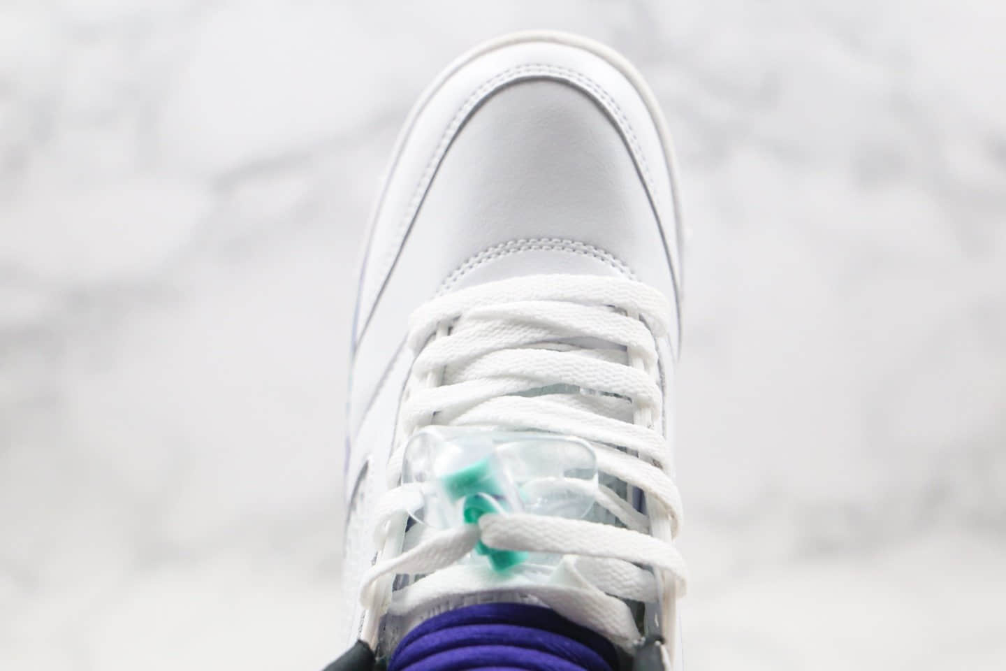 乔丹Air Jordan 5 Retro “Grape”纯原版本AJ5白紫葡萄原鞋开模区别市面通货 货号：AV3919-135