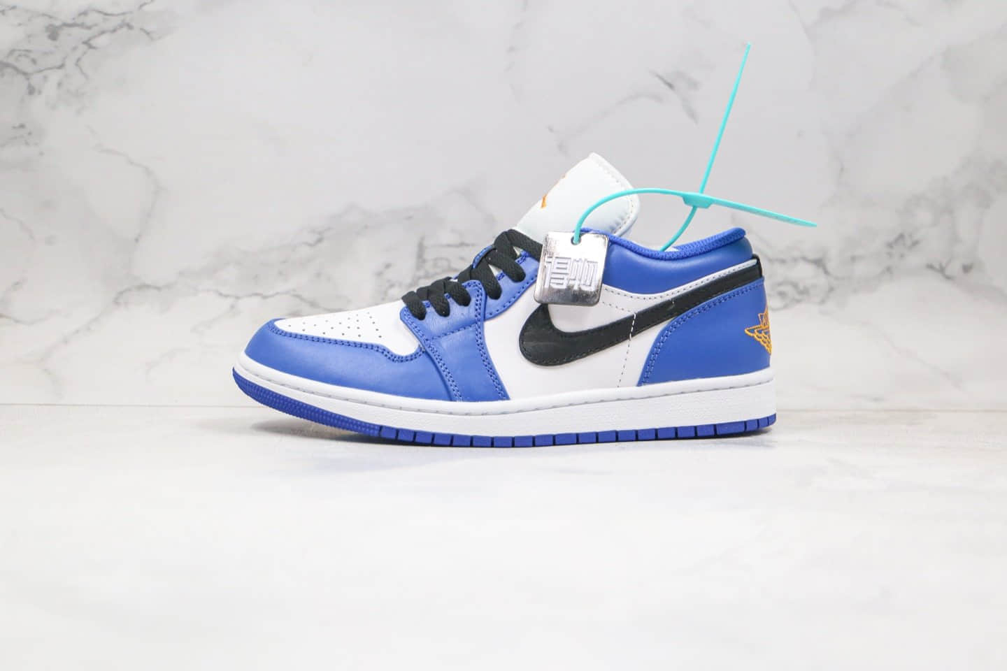 乔丹Air Jordan 1 Low纯原版本低帮AJ1小闪电原材打造原盒原标 货号：553558-401