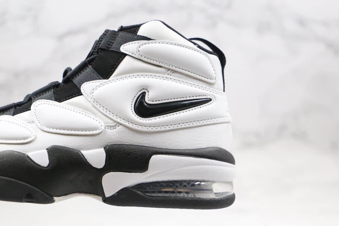 耐克Nike Air Max270 Uptempo'94纯原版本皮蓬二代篮球鞋白黑色原档案数据开发支持实战 货号：922934-102