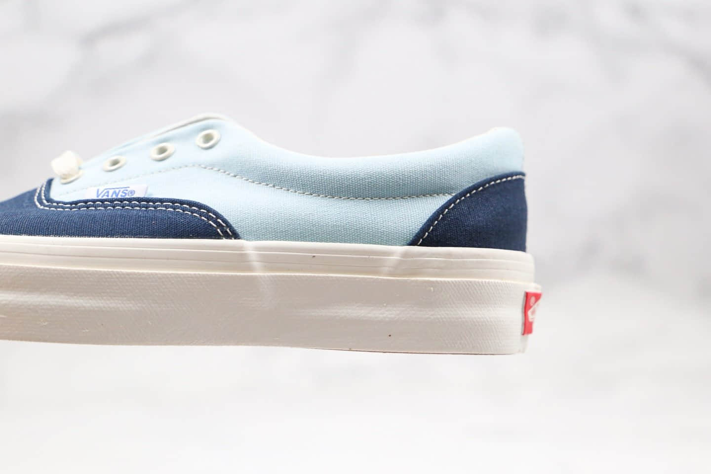 万斯Vans OG ERA LX公司级版本拼色帆布鞋蓝色工艺硫化一比一 货号：VN0A4BVAVYW