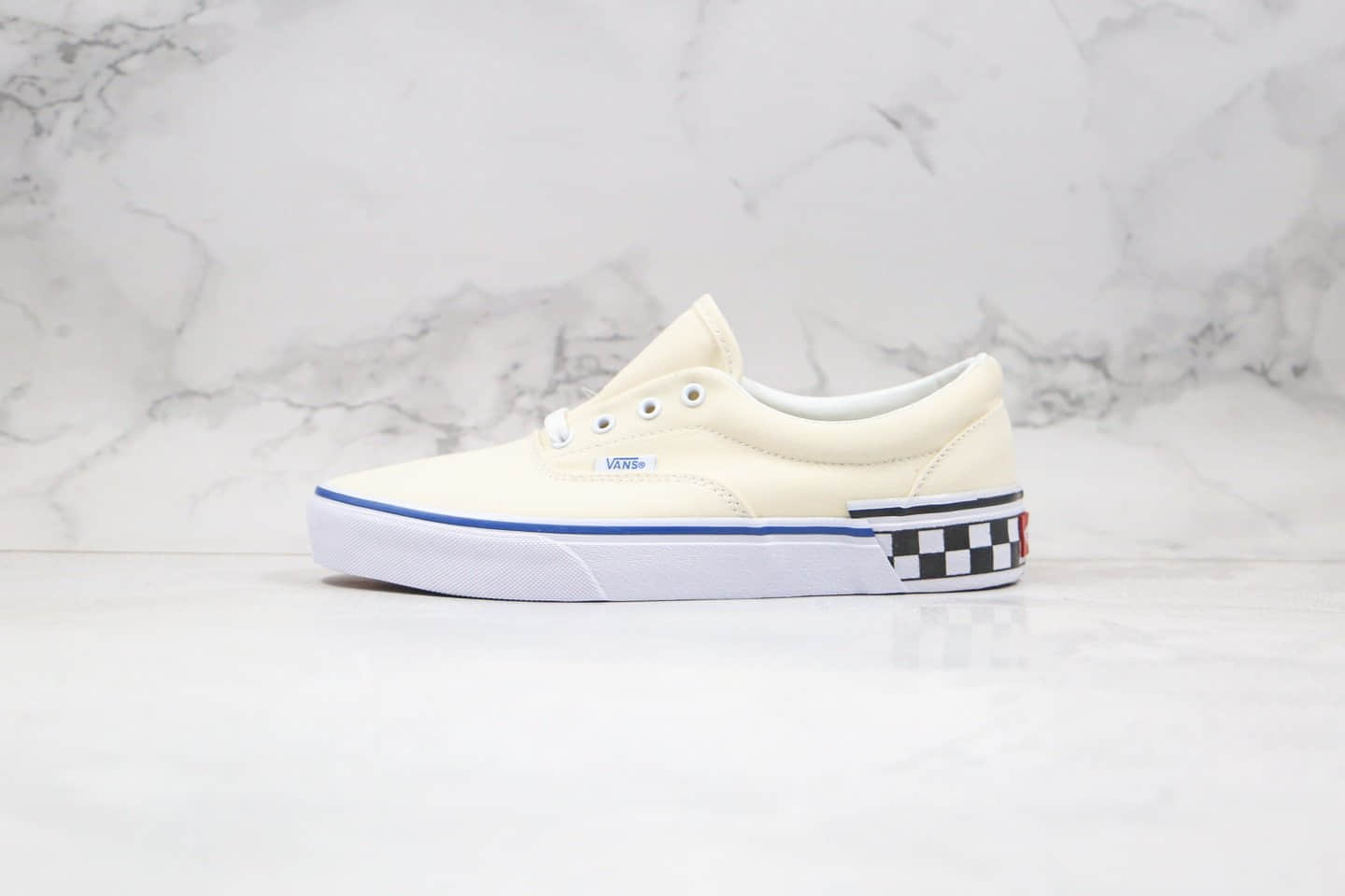 万斯Vans Era 95 DX公司级版本解构棋盘格子米白色原厂硫化大底 货号：VN0A38FRVOQ