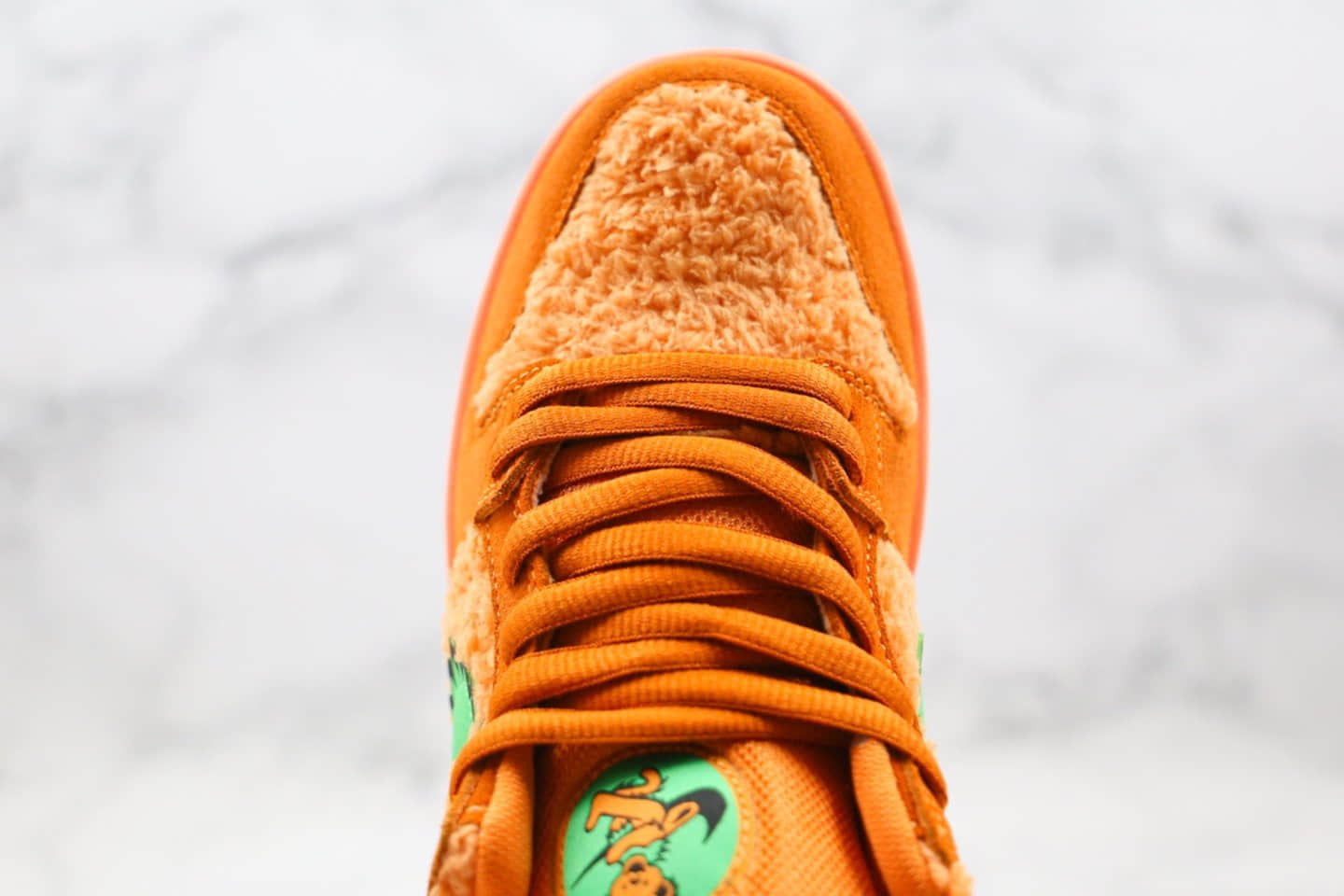 耐克Grateful Dead x Nike SB Dunk Low “Orange Bear”纯原版本小熊联名SB板鞋橙色小熊原厂麂皮内置气垫 货号：CJ5378-800