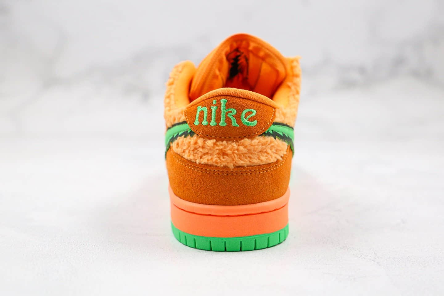 耐克Grateful Dead x Nike SB Dunk Low “Orange Bear”纯原版本小熊联名SB板鞋橙色小熊原厂麂皮内置气垫 货号：CJ5378-800