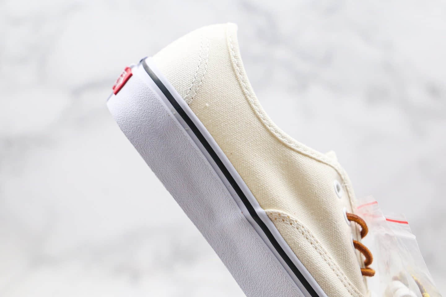 万斯J.crew x Vans Authentic公司级版本限量联名款安娜海姆低帮板鞋白色原厂硫化大底