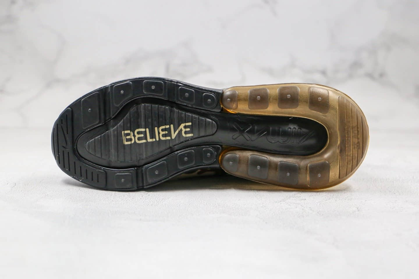 耐克Nike Air Max 270公司级版本半掌气垫慢跑鞋迷彩原盒原标 货号：BV7112-001