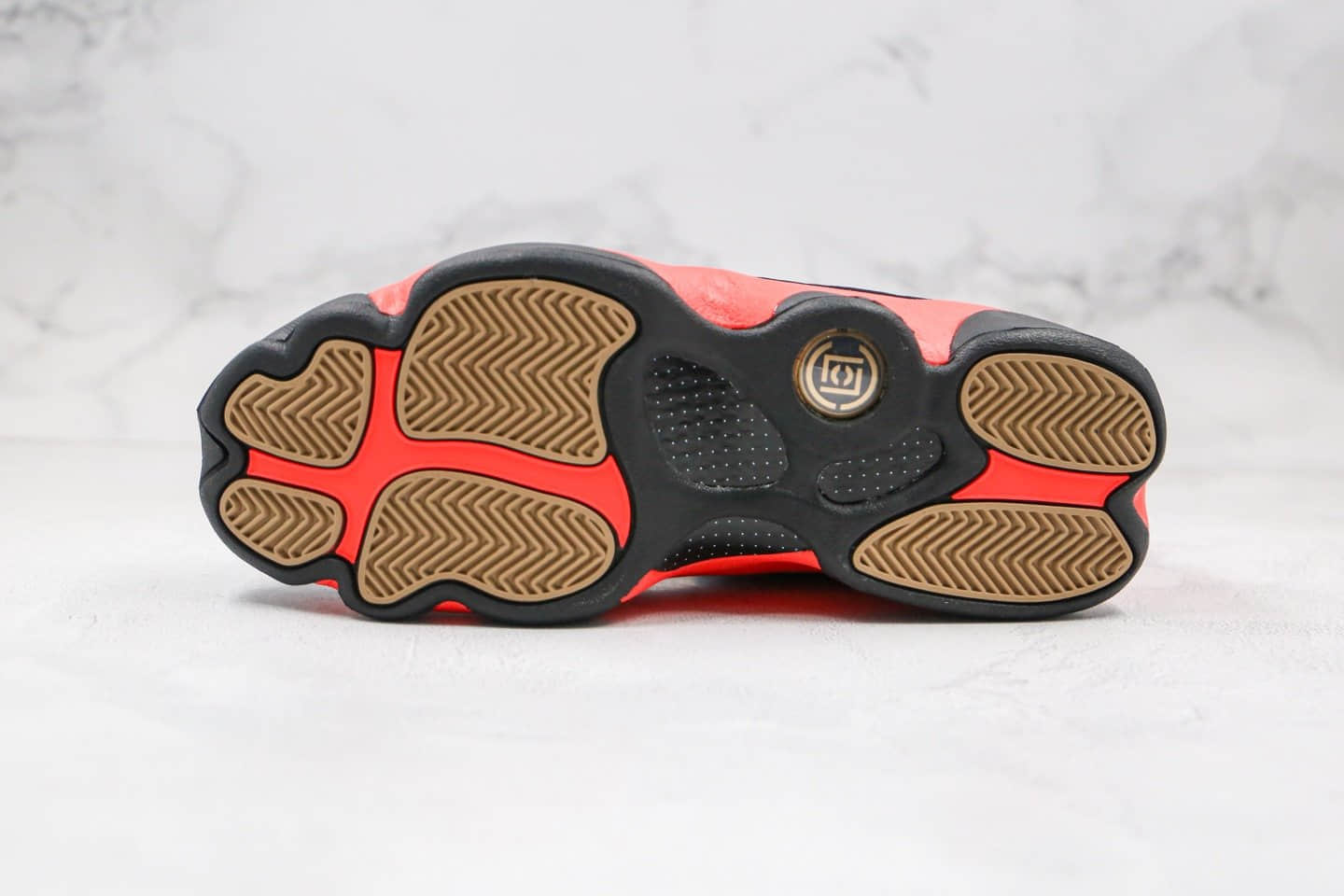 乔丹CLOT x Air Jordan 13 Low “Black and red”纯原版本陈冠希亲友限定低帮AJ13黑红色真碳原厂皮料 货号：AT3102-006