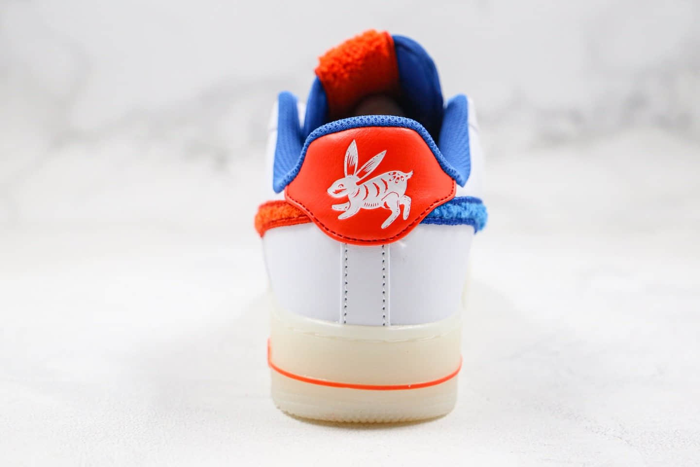 耐克Nike Air Force 1 Supreme Low Year of Rabbit 2011纯原版本低帮空军一号十二生肖兔年限定大白兔奶糖配色原楦头纸板打造 货号：318988-100