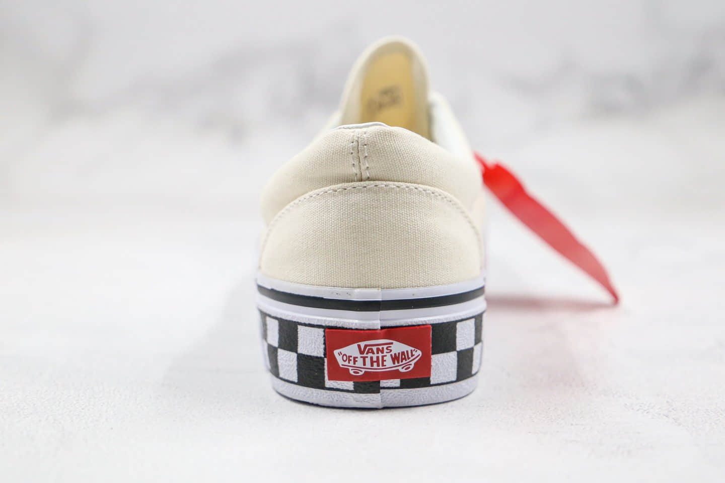 万斯Vans Era 95 DX公司级版本解构棋盘格子米白色原厂硫化大底 货号：VN0A38FRVOQ