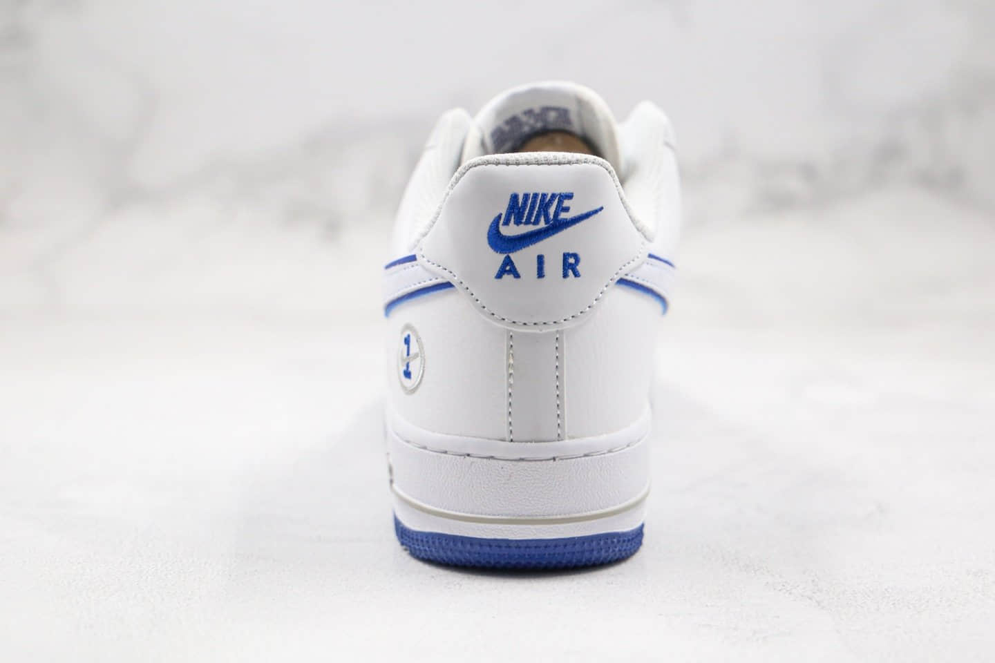 耐克Nike Air Force 1'07 Low Kentucky纯原版本低帮空军一号肯塔基大学白蓝色内置全掌Sole气垫 货号：CJ1366-003