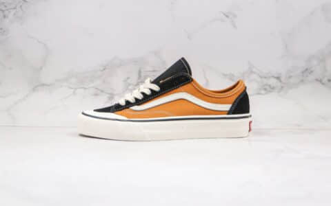 万斯VANS GODA STYLE 36 SF公司级版本半月包头低帮棕黑色安纳海姆硫化板鞋原盒原标 货号：VN0A3MVLK0E