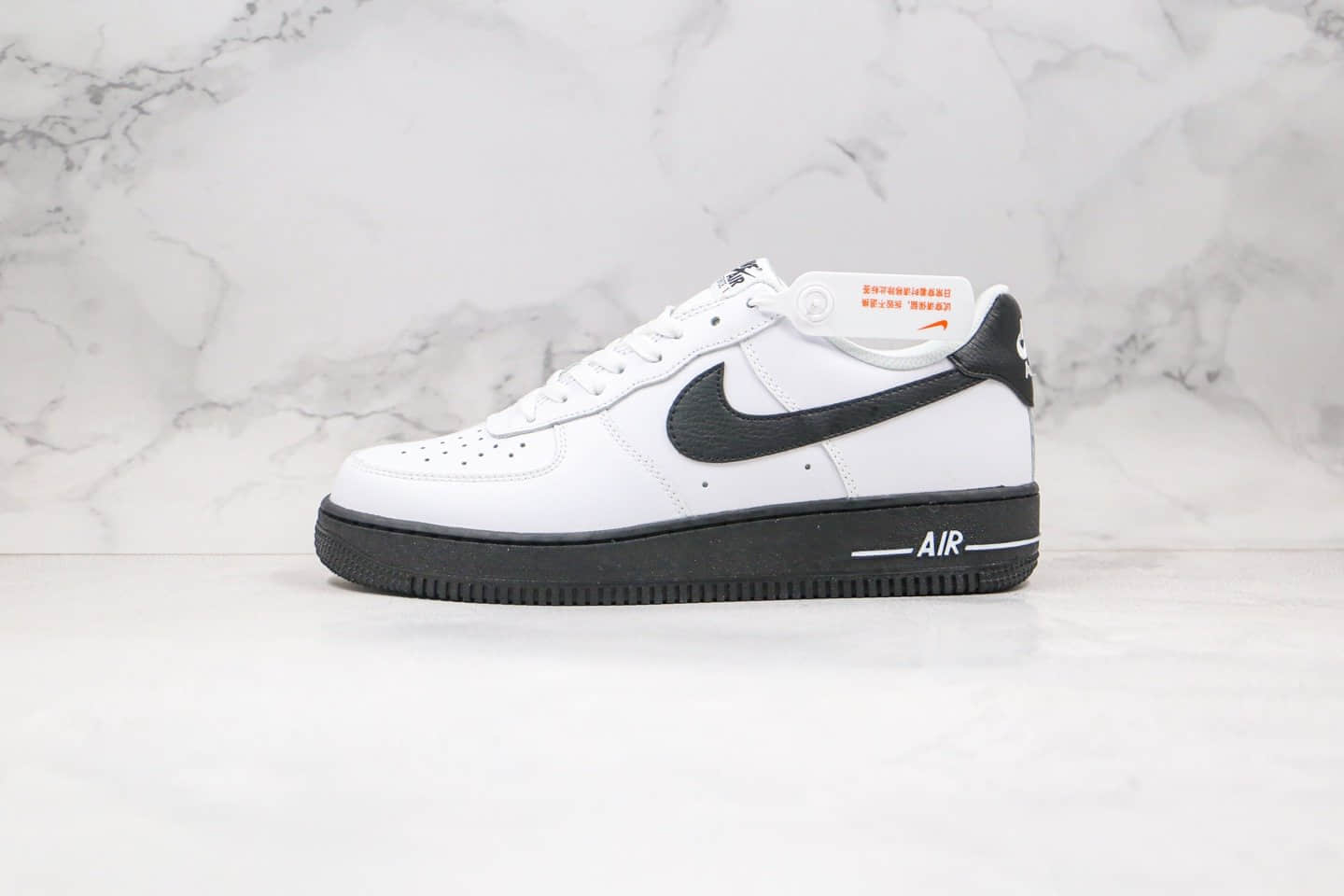 耐克Nike Air Force 1 Low '07 University纯原版本低帮空军一号大学黑配色板鞋内置Sole气垫 货号：CK7663-101