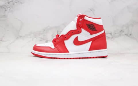 乔丹Air Jordan 1 High '85 New Beginnings纯原版本高帮AJ1翻转白红芝加哥配色正确后跟定型原盒原标 货号：CQ4921-601