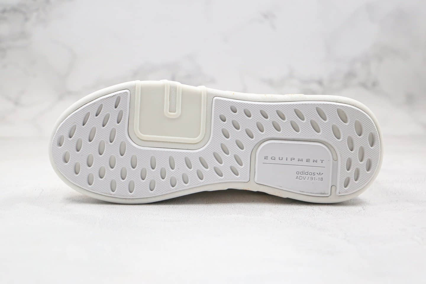 阿迪达斯adidas EQT BASK ADV纯原版本支撑者系列透气针织网面三叶草跑鞋白黄色区别市面通货 货号：EE5050