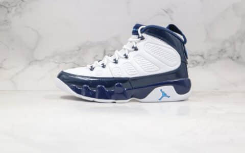 乔丹Air Jordan 9 “UNC”纯原版本AJ9全明星大学蓝内置真Sole气垫 货号：302370-145