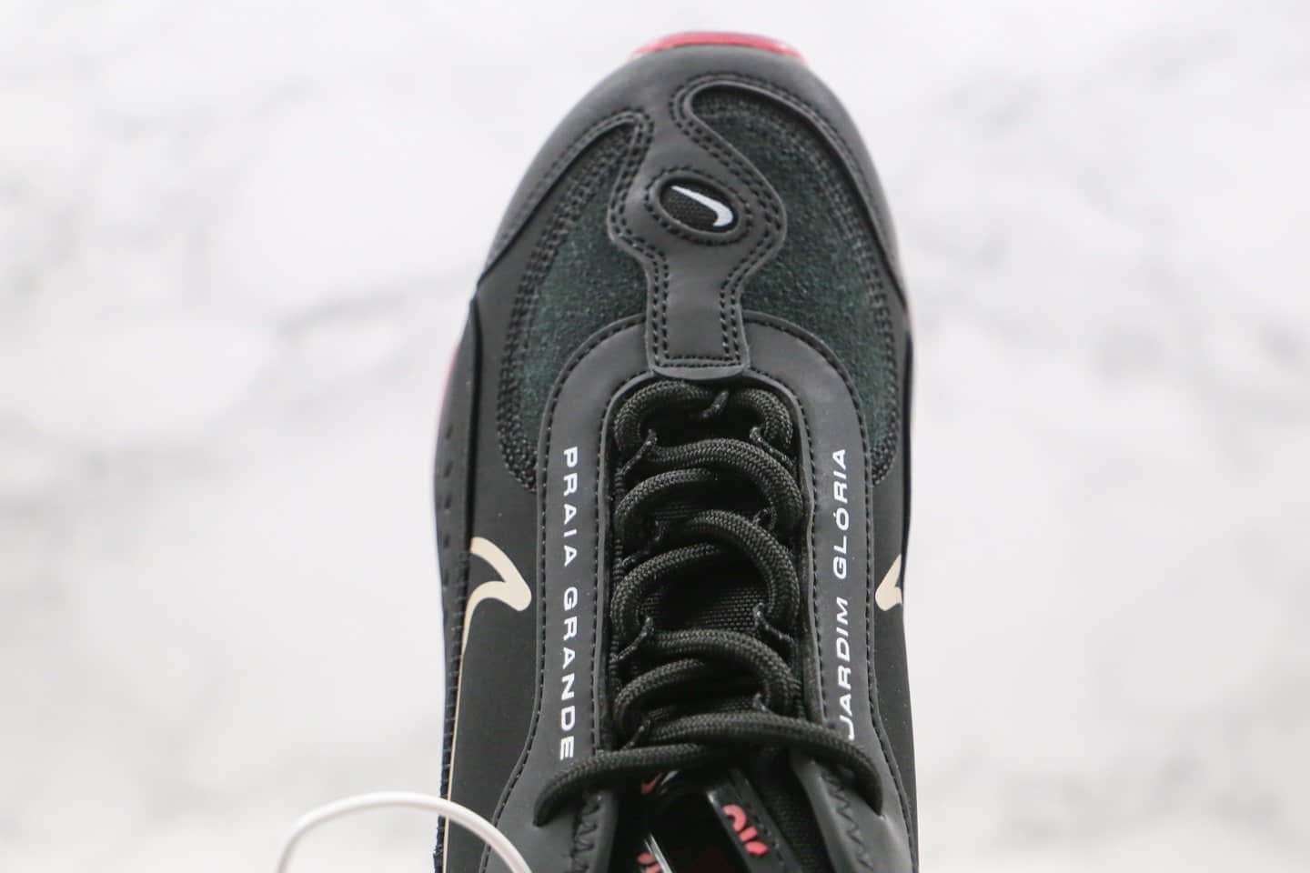 耐克Nike Air Max 2090 Neymar Jr纯原版本内马尔联名款Max2090气垫鞋黑酒红配色内置真气垫 货号：CU9371-001