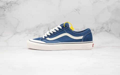 万斯Vans Style 36 Cecon SF公司级版本低帮板鞋孔雀蓝原楦头纸板打造