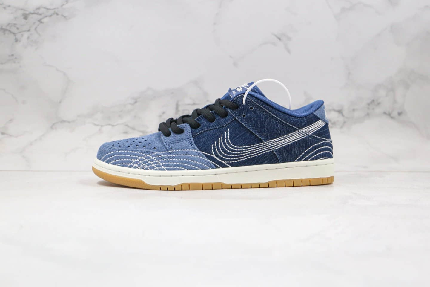 耐克Nike SB Dunk Low Pro PRM “Denim Gum”纯原版本低帮SB板鞋单宁牛仔蓝色原鞋开发 货号：CV0316-400