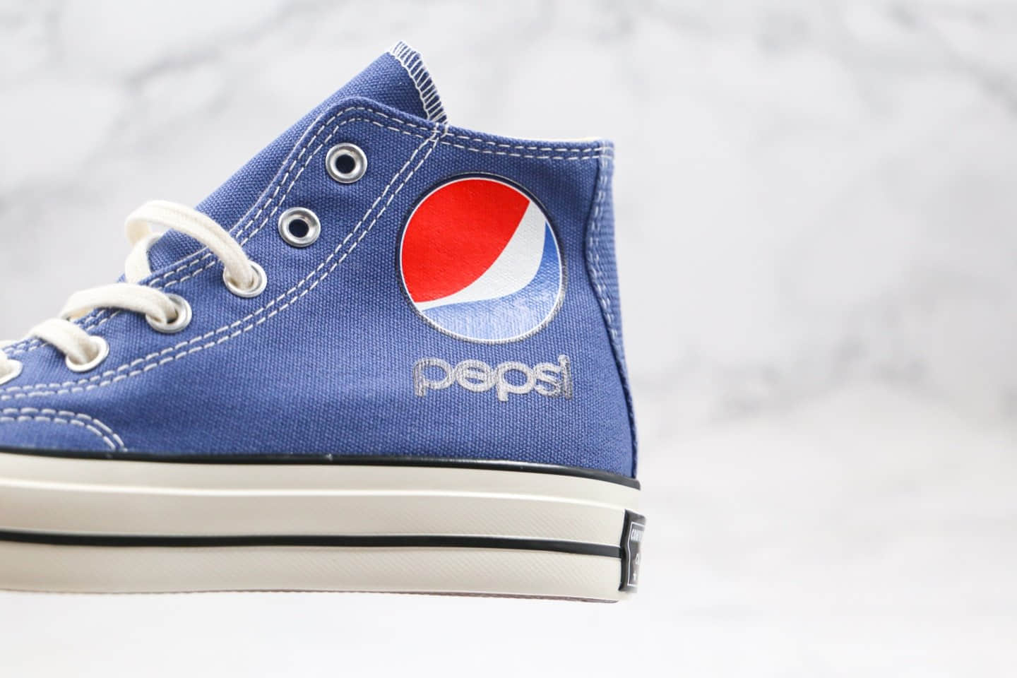 匡威Pepsi x Converse 1970s公司级版本百事可乐联名高帮帆布鞋高清洁度 货号：188605C