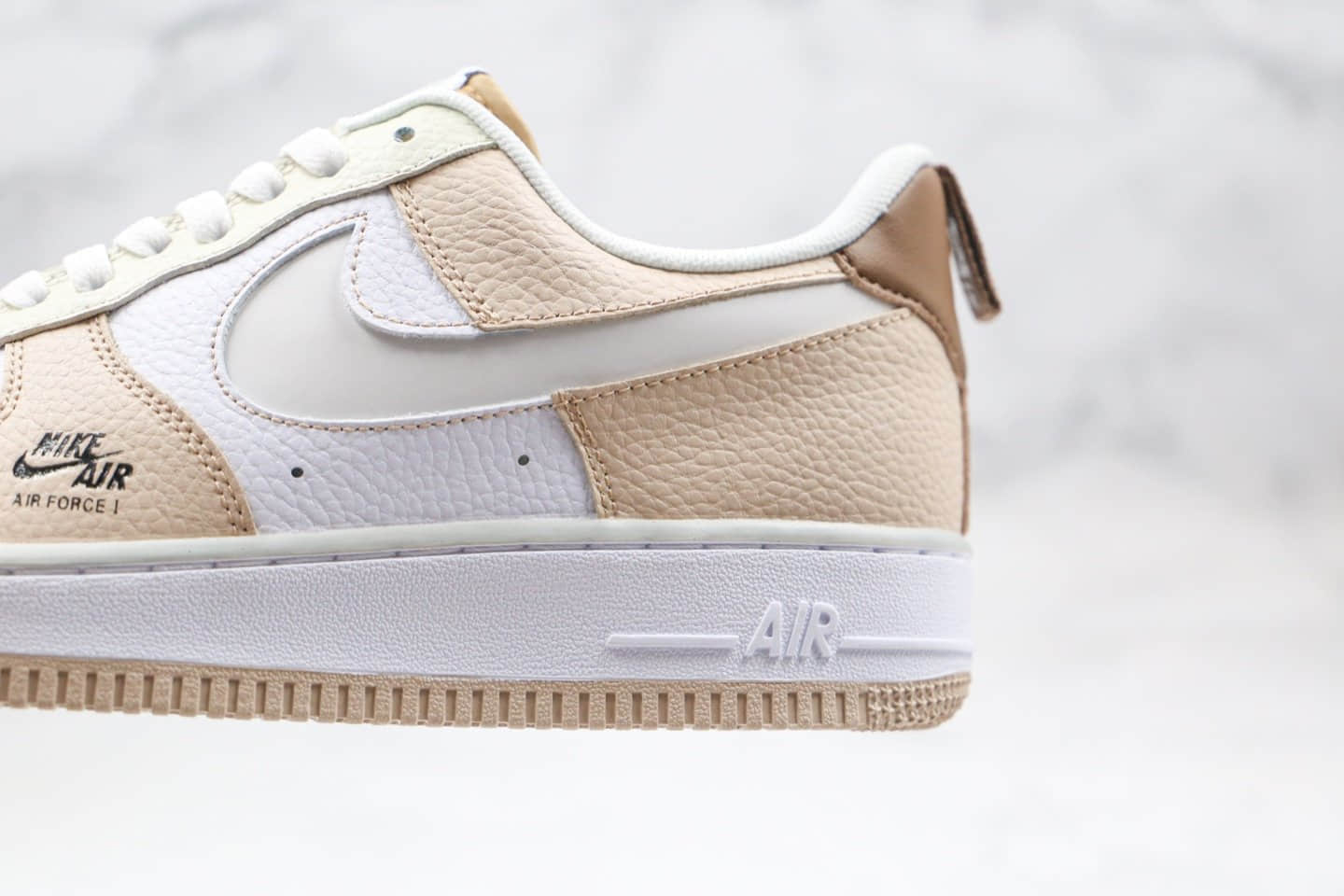 耐克Nike Air Force 1纯原版本空军一号板鞋低帮AF1咖啡豆内置气垫 货号：CV3039-101