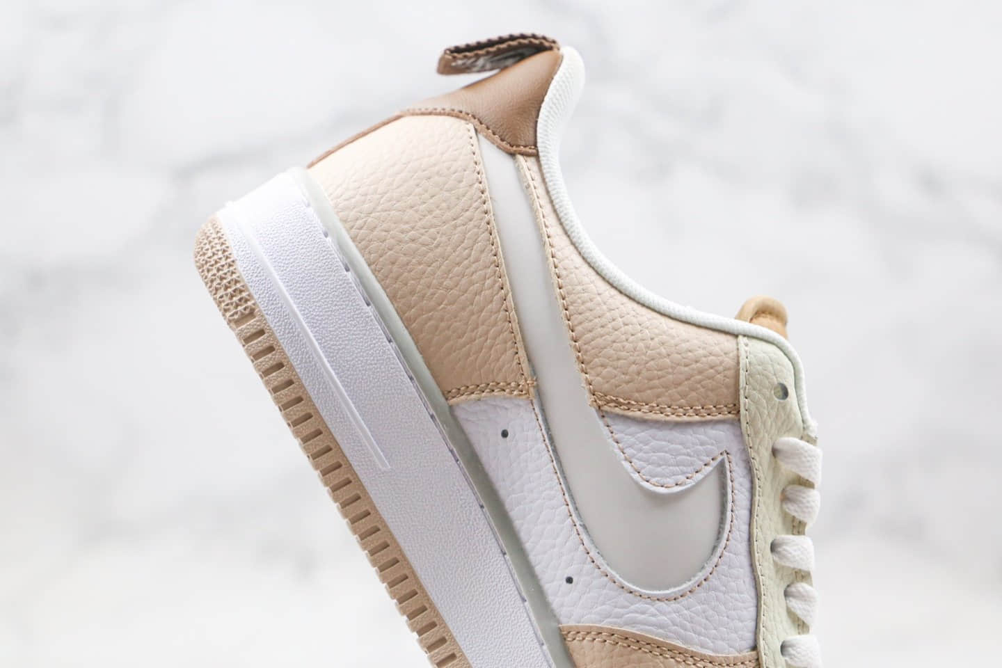 耐克Nike Air Force 1纯原版本空军一号板鞋低帮AF1咖啡豆内置气垫 货号：CV3039-101